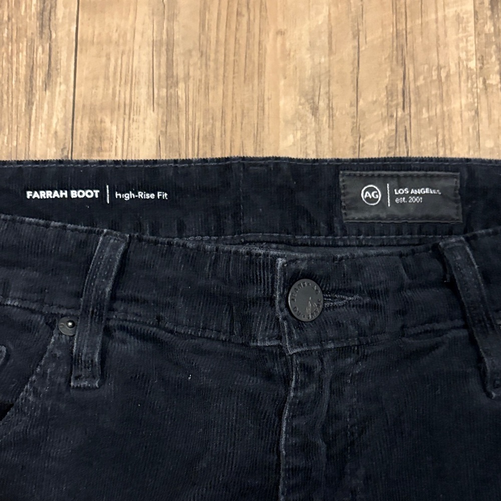 AG Adriano Goldschmied Black Corduroy
MM Farrah Bootcut Pants - Picture 2 of 5